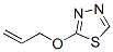 1,3,4-Thiadiazole,  2-(allyloxy)-  (7CI) Structure