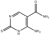 4-Amino-2-sulfanylpyrimidine-5-carboxamide Structure