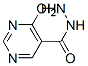 5-피리미딘카르복실산,4-히드록시-,히드라지드(7CI) 구조식 이미지