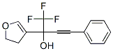 2-(4,5-DIHYDROFURAN-3-YL)-1,1,1-TRIFLUORO-4-PHENYLBUT-3-YN-2-OL Structure