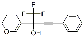 2-(3,4-DIHYDRO-2H-PYRAN-5-YL)-1,1,1-TRIFLUORO-4-PHENYLBUT-3-YN-2-OL 구조식 이미지