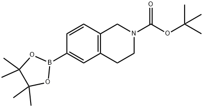 893566-72-8 TERT-BUTYL 6-(4,4,5,5-TETRAMETHYL-1,3,2-DIOXABOROLAN-2-YL)-3,4-DIHYDROISOQUINOLINE-2(1H)-CARBOXYLATE