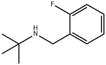 N-(tert-butyl)-N-(2-fluorobenzyl)amine 구조식 이미지
