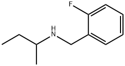 N-(sec-butyl)-N-(2-fluorobenzyl)amine Structure