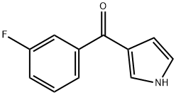 3-(3-FluoroBenzoyl)-1H-pyrrole 구조식 이미지