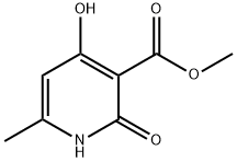 METHYL 2,4-DIHYDROXY-6-METHYLNICOTINATE Structure