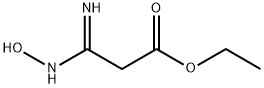 (HYDROXYAMIDINO)-아세트산에틸에스테르 구조식 이미지