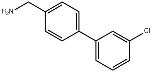 C-(3'-CHLORO-BIPHENYL-4-YL)-METHYLAMINE HYDROCHLORIDE Structure