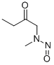 N-nitrosomethyl(2-oxobutyl)amine Structure