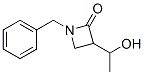 N-벤질-3-(1-히드록시에틸)아제티딘-2-온 구조식 이미지