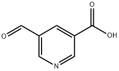 5-FORMYLNICOTINIC ACID Structure