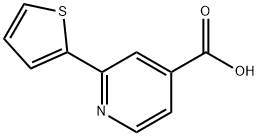 2-(5-Acetylthiophen-2-yl)-isonicotinic acid Structure