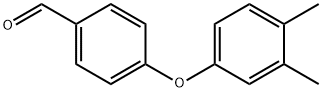 4-(3,4-DIMETHYLPHENOXY)BENZALDEHYDE Structure