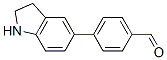 4-(Indolin-5-yl)benzaldehyde Structure