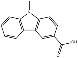 9-METHYL-9H-CARBAZOLE-3-CARBOXYLIC ACID Structure