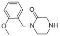 1-(2-METHOXYBENZYL)PIPERAZIN-2-ONE Structure