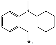 2-(aminomethyl)-N-cyclohexyl-N-methylaniline 구조식 이미지