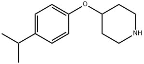 4-(4-ISOPROPYLPHENOXY)피페리딘 구조식 이미지