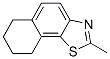 Naphtho[2,1-d]thiazole, 6,7,8,9-tetrahydro-2-methyl- (7CI) Structure