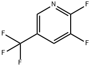 2,3-디플루오로-5-(트리플루오로메틸)피리딘 구조식 이미지