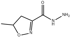 2-Isoxazoline-3-carboxylicacid,5-methyl-,hydrazide(7CI) Structure