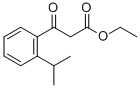 ETHYL (2-ISOPROPYLBENZOYL)ACETATE Structure