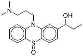 10-[3-(DiMethylaMino)propyl]-α-ethyl-10H-phenothiazine-2-Methanol 5-Oxide 구조식 이미지