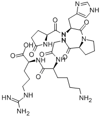 thyrotropin-releasing hormone, Gly-Lys-Arg- Structure