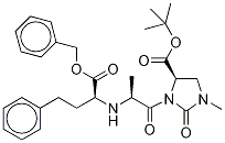 Imidaprilat Benzyl Ester, (Carbonylimidazolidine)tert-butyl Ester Structure