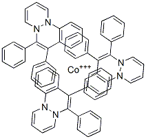 tris(diphenylphenanthroline)cobalt(III) Structure