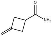 3-Methylenecyclobutanecarboxamide Structure