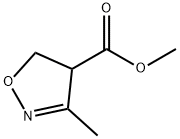 4-이속사졸카르복실산,4,5-디히드로-3-메틸-,메틸에스테르(9Cl) 구조식 이미지