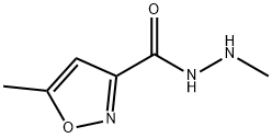 3-Isoxazolecarboxylicacid,5-methyl-,2-methylhydrazide(6CI,7CI) Structure