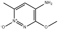 Pyridazine,  4-amino-3-methoxy-6-methyl-,  1-oxide  (7CI) Structure