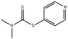 카르바모디티오산,디메틸-,4-피리디닐에스테르(9CI) 구조식 이미지