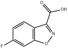 6-FLUOROBENZO[D]ISOXAZOLE-3-CARBOXYLIC ACID Structure
