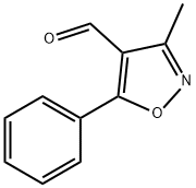 3-METHYL-5-PHENYL-4-ISOXAZOLECARBALDEHYDE 구조식 이미지