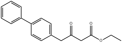 BETA-OXO-1,1'-BIPHENYL-4-BUTANOIC ACID ETHYL ESTER 구조식 이미지