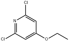 2,6-디클로로-4-에톡시피리딘 구조식 이미지