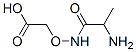 아세트산,[(2-아미노프로피온아미도)옥시]-(7CI) 구조식 이미지