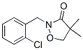 2-[(2-chlorophenyl)methyl]-4,4-dimethyl-isoxazolidin-3-one Structure