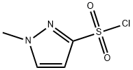 1-METHYL-1H-PYRAZOLE-3-SULFONYL CHLORIDE 구조식 이미지