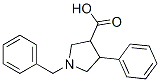 1-Benzyl-4-Phenyl-Pyrrolidine-3-Carboxylic Acid 구조식 이미지