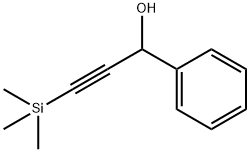 1-PHENYL-3-(TRIMETHYLSILYL)-2-PROPYN-1-& Structure