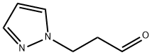 3-(1H-pyrazol-1-yl)propanal Structure