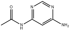 N-(6-amino-pyrimidin-4-yl)-acetamide Structure