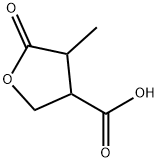 3-푸란카르복실산,테트라히드로-4-메틸-5-옥소-(9CI) 구조식 이미지