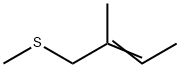 2-METHYL-1-METHYLTHIO-2-BUTENE Structure