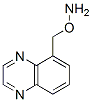 Hydroxylamine,  O-(5-quinoxalinylmethyl)- Structure