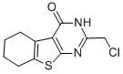 3-d)pyrimidin-4(1h)-one,5,6,7,8-tetrahydro-2-(chloromethyl)-(1)benzothieno( 구조식 이미지